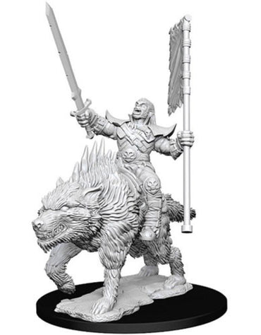 Pathfinder - Minis - Orc/Direwolf