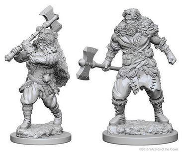 D&D - Minis - Nolzur's Marvelous Miniatures - Human Barbarian