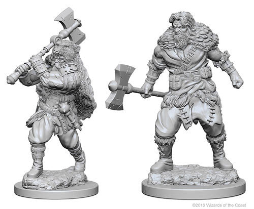 D&D - Minis - Nolzur's Marvelous Miniatures - Human Male Barbarian