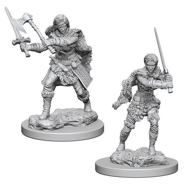 D&D - Minis - Nolzur's Marvelous Miniatures - Human Female Barbarian