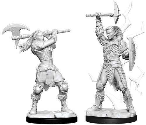 D&D - Minis - Nolzur's Marvelous Miniatures - Female Goliath Barbarian