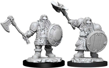 D&D - Nolzur's Marvelous Miniatures - Dwarf Fighter