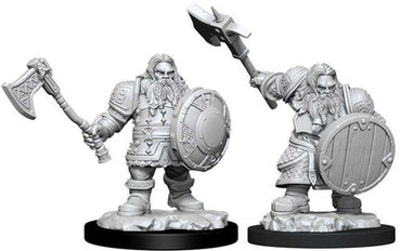 D&D - Nolzur's Marvelous Miniatures - Dwarf Fighter (M)