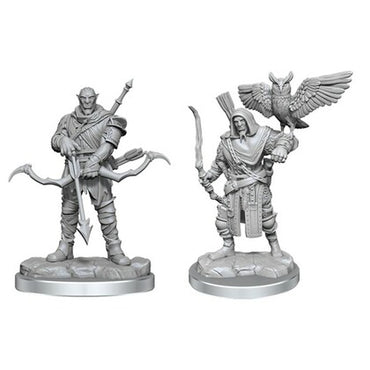 D&D - Minis - Nolzur's Marvelous Miniatures - Orc Rangers