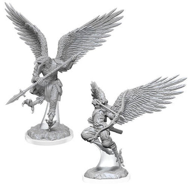 D&D - Minis - Nolzur's Marvelous Miniatures - Aarakocra Fighters